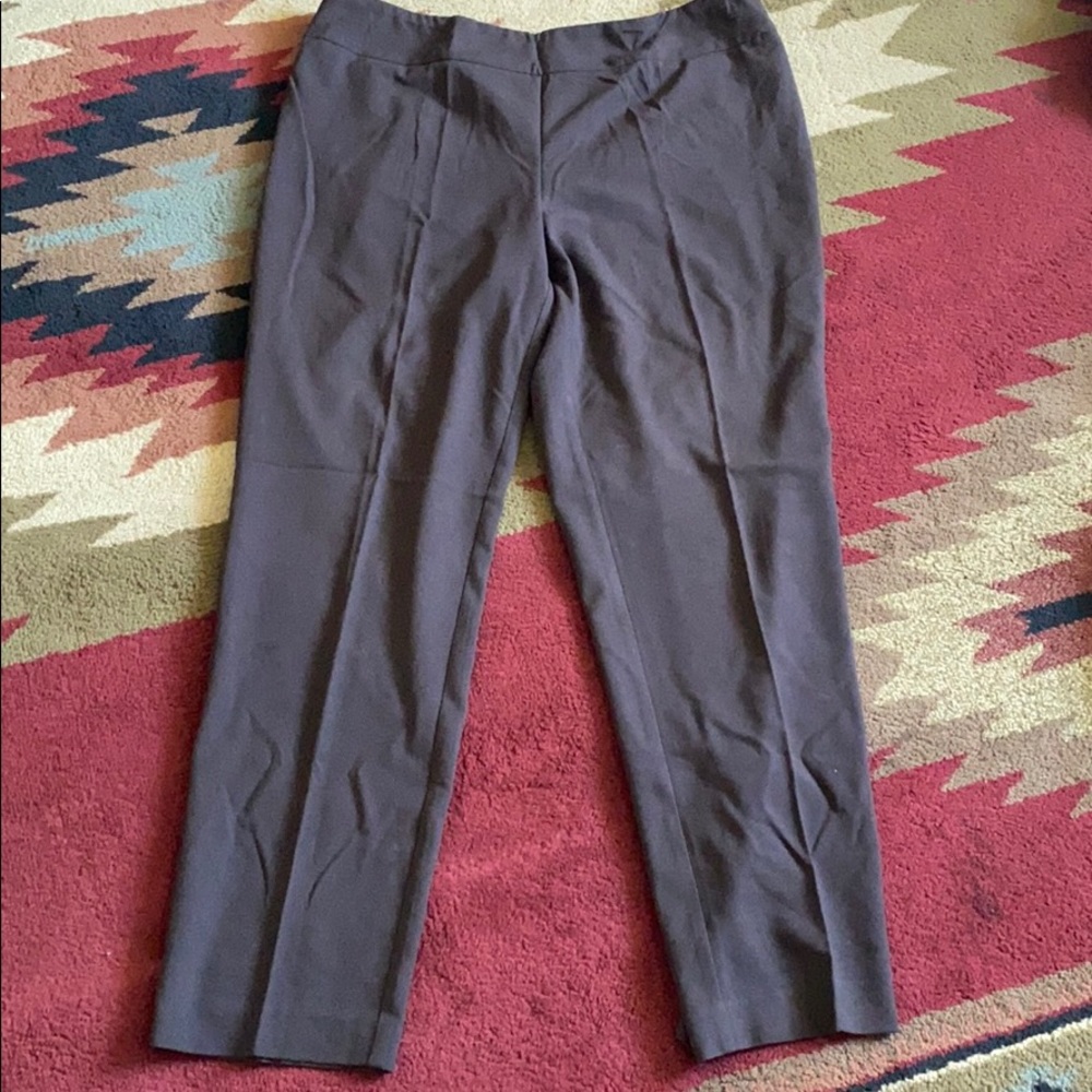 Brown straight pants